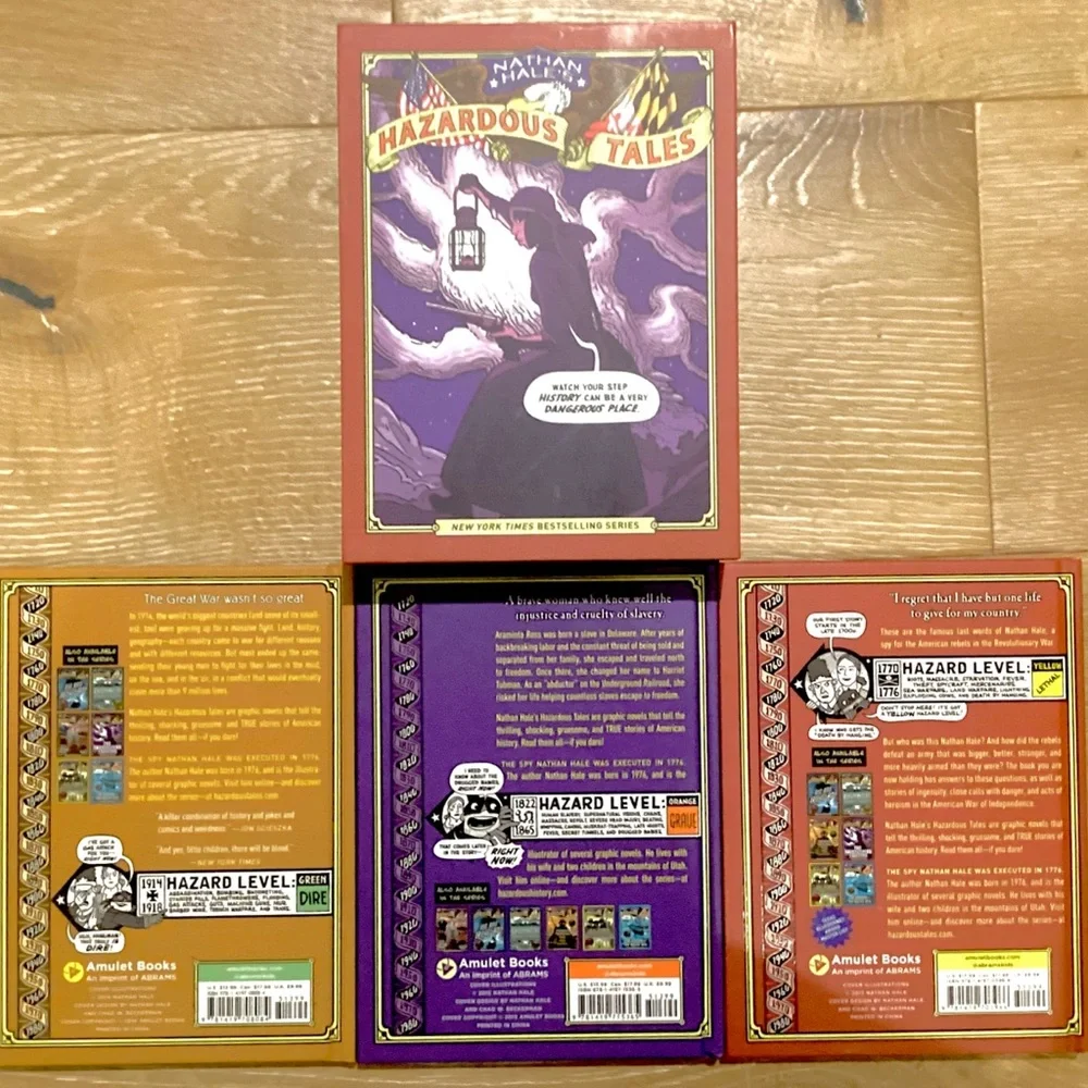 Nathan Hale’s Hazardous Tales Series Hardcover - Picture 2 of 14